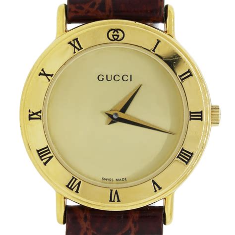 orologio gucci vintage oro|gucci vintage watches for sale.